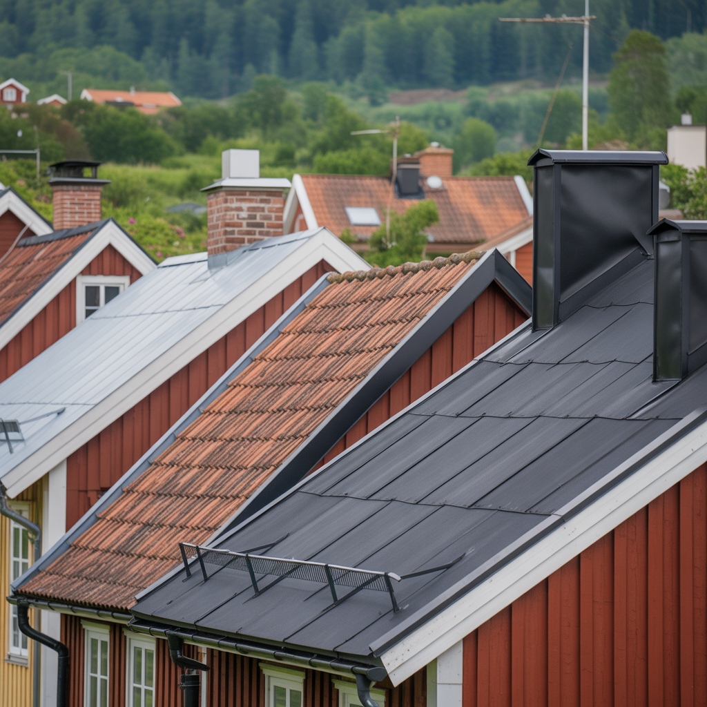 6.Vilka takmaterial kraver minst underhall