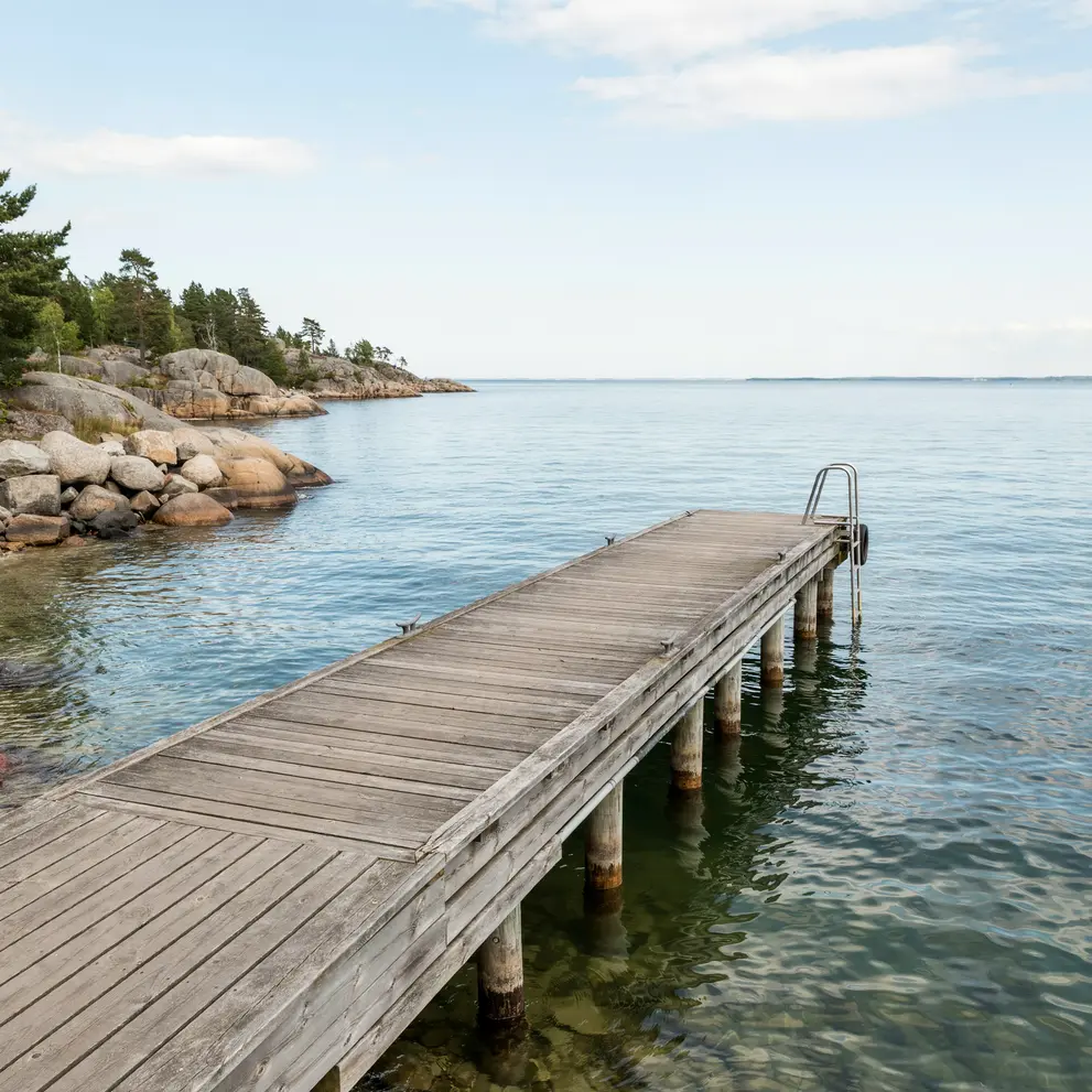 bygga bryggor strandbrygga bathus stenungsund bohuslan