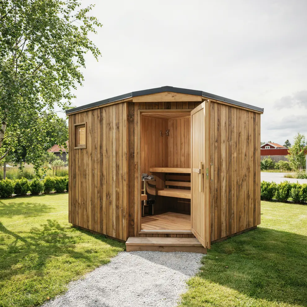 platsbygga vedeldad sauna montera bastu angbastu stenungsund bohuslan